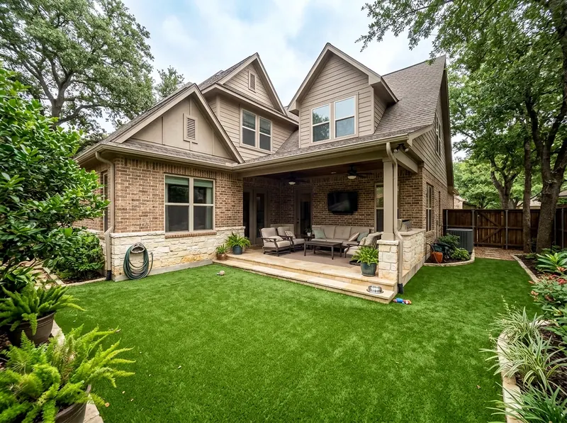 300 sq ft Limestone Pet turf Luxury Resort turf