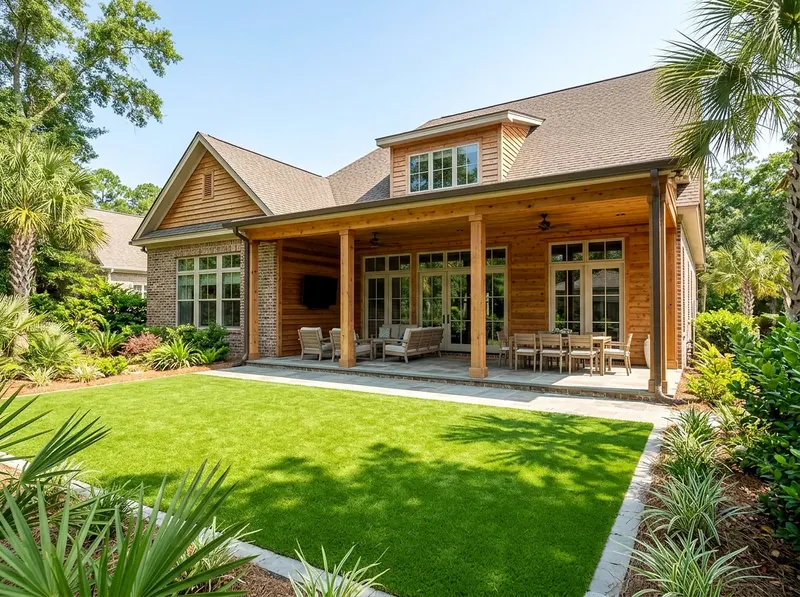 1000 sq ft Natural cedar Play turf Tropical turf