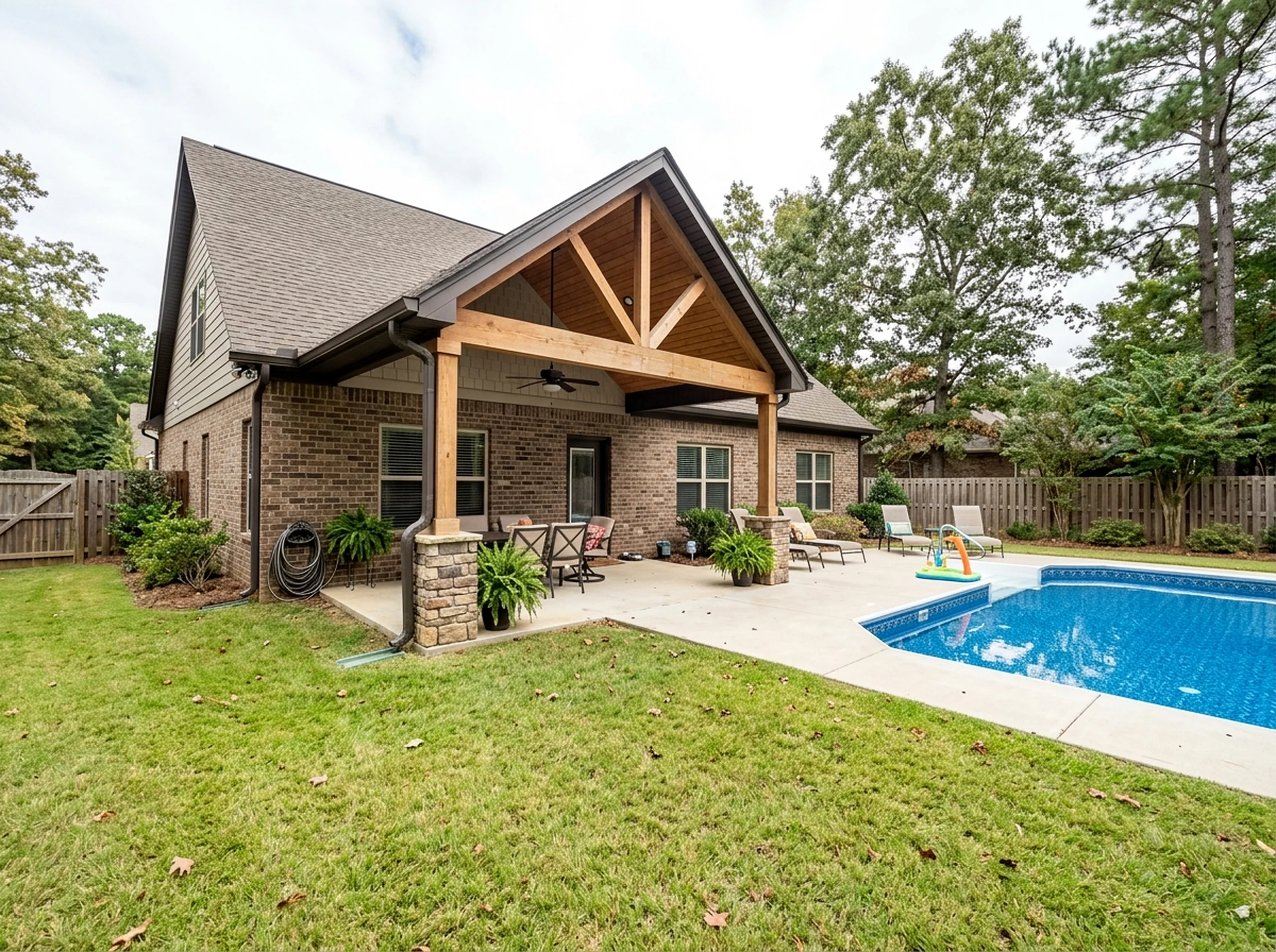 Smaller yard Charcoal Value liner Craftsman vinyl liner pool